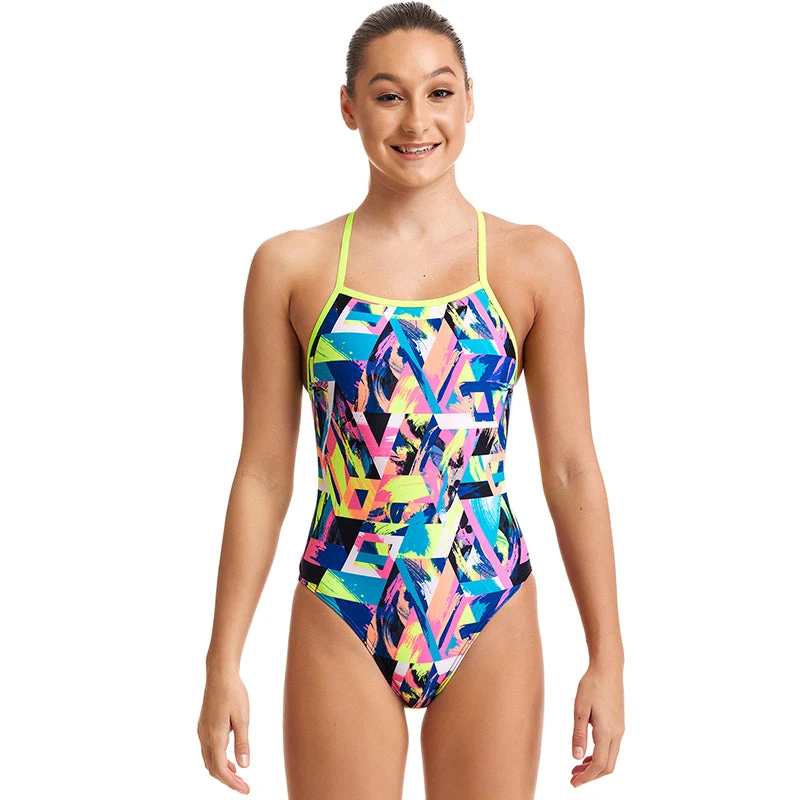 Funkita - Brush Cuts - Girls Single Strap One Piece 6 Funkita - Brush Cuts - Girls Single Strap One Piece - Image 6
