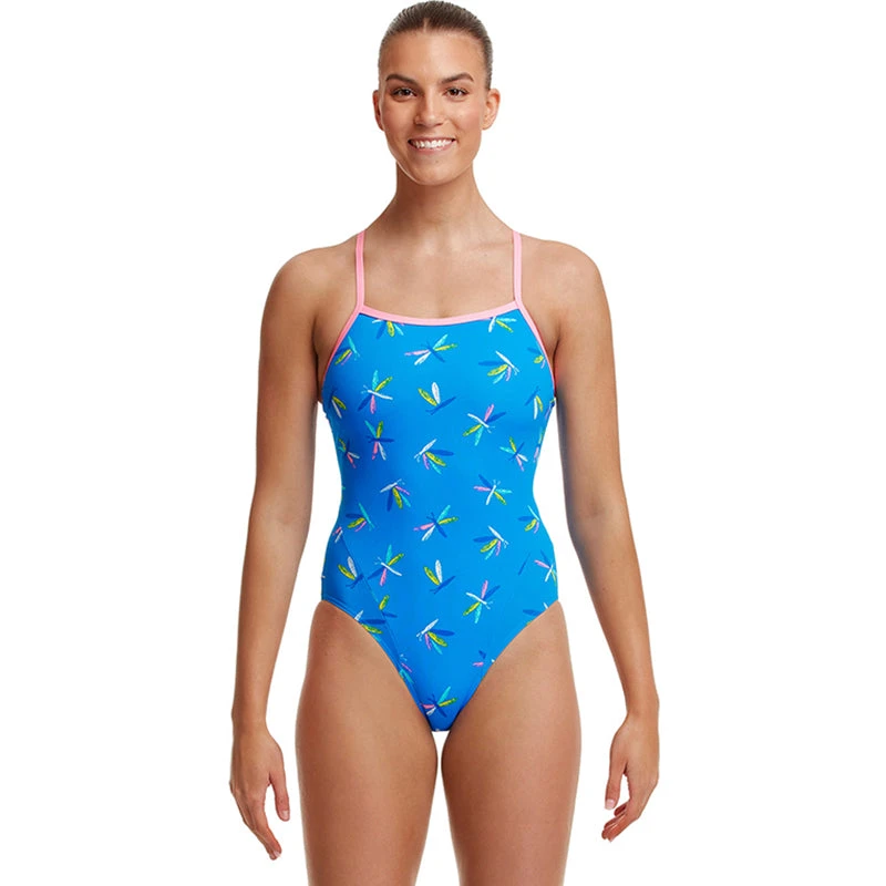 Funkita - Buzz Bird - Ladies Single Strap One Piece 1 Funkita - Buzz Bird - Ladies Single Strap One Piece