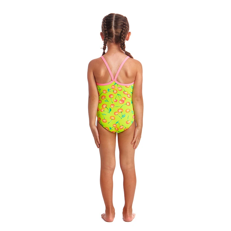 Funkita - Cherry Top - Toddler Girls Printed One Piece 3 Funkita - Cherry Top - Toddler Girls Printed One Piece - Image 3
