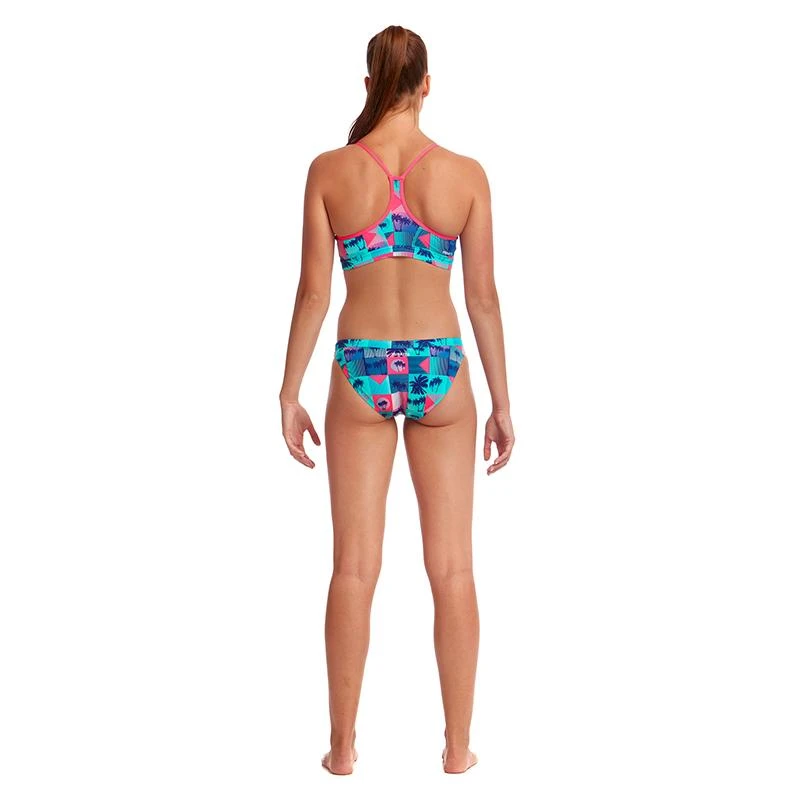 Funkita - Club Tropicana - Ladies Swim Crop Top 3 Funkita - Club Tropicana - Ladies Swim Crop Top - Image 3