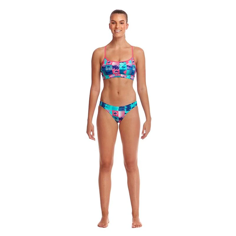 Funkita - Club Tropicana - Ladies Swim Crop Top 4 Funkita - Club Tropicana - Ladies Swim Crop Top - Image 4