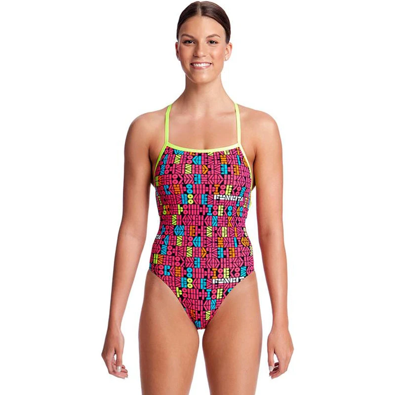 Funkita - Code Breaker - Ladies Strapped In One Piece 1 Funkita - Code Breaker - Ladies Strapped In One Piece