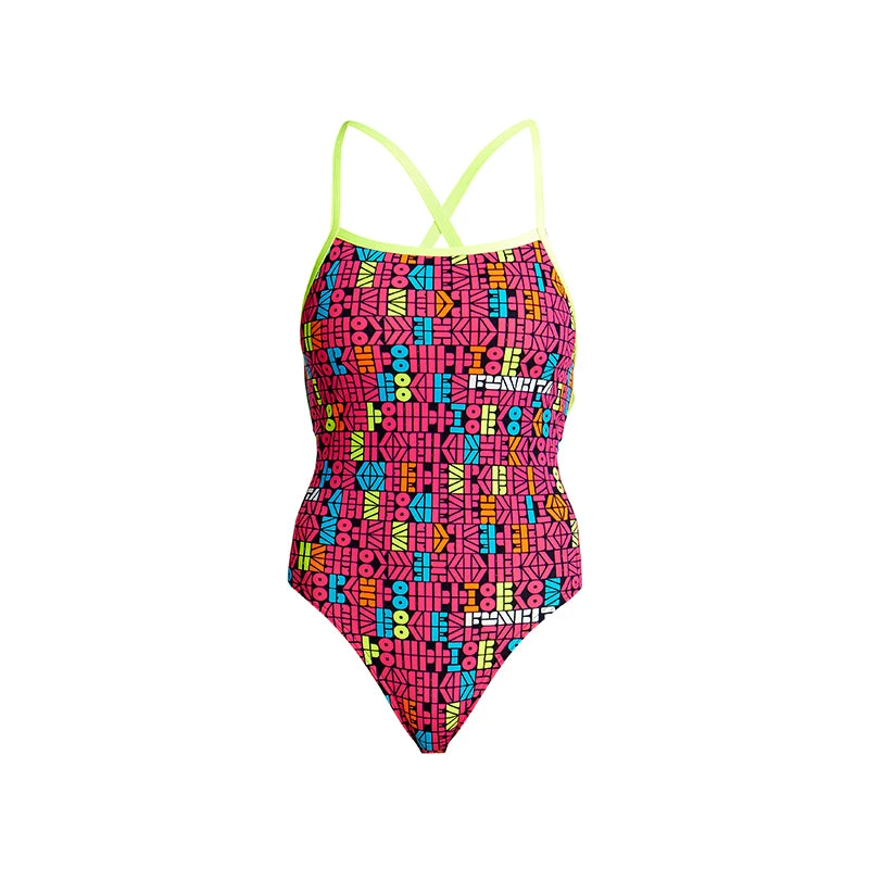 Funkita - Code Breaker - Ladies Strapped In One Piece 2 Funkita - Code Breaker - Ladies Strapped In One Piece - Image 2