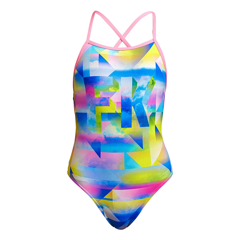 Funkita - Counting Clouds - Girls Strapped In One Piece 2 Funkita - Counting Clouds - Girls Strapped In One Piece - Image 2