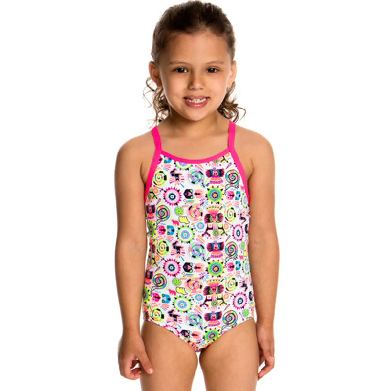 Funkita - Crazy Critters - Toddlers Girls One Piece 1 Funkita - Crazy Critters - Toddlers Girls One Piece