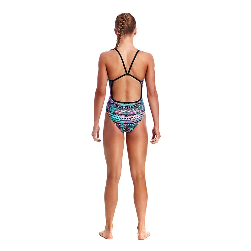 Funkita - Crown Princess - Girls Single Strap One Piece 3 Funkita - Crown Princess - Girls Single Strap One Piece - Image 3