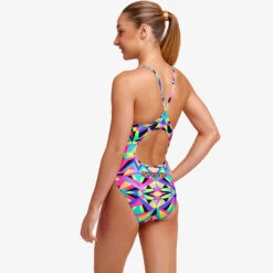 Funkita - Crystal Eyes - Girls Diamond Back One Piece 8 Funkita - Crystal Eyes - Girls Diamond Back One Piece -Swim and Beyond funkita crystal eyes girls diamond back one piece 4