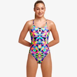 Funkita - Crystal Eyes - Girls Diamond Back One Piece 9 Funkita - Crystal Eyes - Girls Diamond Back One Piece -Swim and Beyond funkita crystal eyes girls diamond back one piece 5