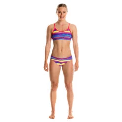 Funkita - Crystal Wave - Girls Racerback Two Piece 7 Funkita - Crystal Wave - Girls Racerback Two Piece -Swim and Beyond funkita crystal wave racerback girls bikini two piece 4