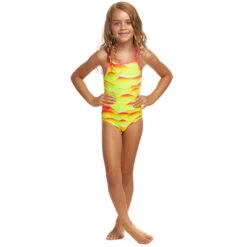 Funkita - Custard Tart - Toddler Girls Eco Printed One Piece 8 Funkita - Custard Tart - Toddler Girls Eco Printed One Piece -Swim and Beyond funkita custard tart toddler girls eco printed one piece 4
