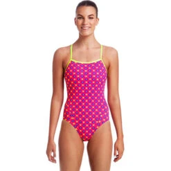 Funkita - Daisy Dots - Ladies Single Strap One Piece