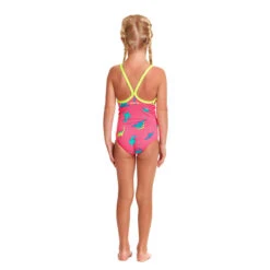 Funkita - Dancing Dino - Toddler Girls Printed One Piece 7 Funkita - Dancing Dino - Toddler Girls Printed One Piece -Swim and Beyond funkita dancing dino toddler girls printed one piece 3