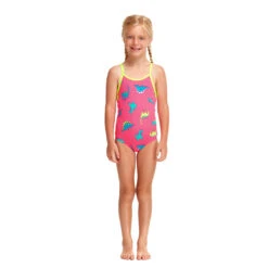 Funkita - Dancing Dino - Toddler Girls Printed One Piece 8 Funkita - Dancing Dino - Toddler Girls Printed One Piece -Swim and Beyond funkita dancing dino toddler girls printed one piece 4