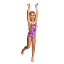 Funkita - Dotty Dash - Toddlers Girls One Piece -Swim and Beyond funkita dotty dash toddlers girls one piece swimsuit 4