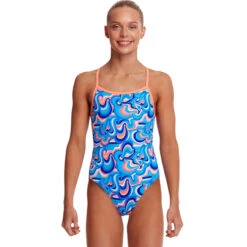 Funkita - Double Scoop - Girls Eco Single Strap One Piece