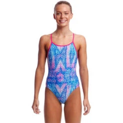Funkita - Dye Tie - Girls Diamond Back One Piece