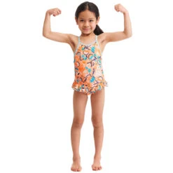 Funkita - Fairy Tails - Toddler Girl's Belted Frill One Piece 8 Funkita - Fairy Tails - Toddler Girl's Belted Frill One Piece -Swim and Beyond funkita fairy tails toddler girls belted frill one piece 4