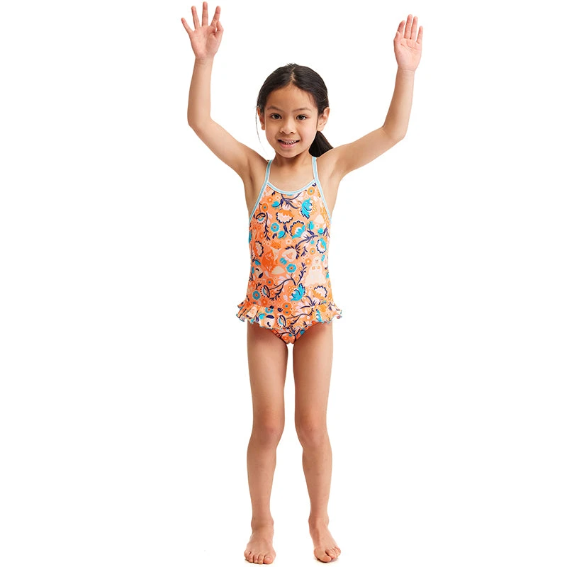 Funkita - Fairy Tails - Toddler Girl's Belted Frill One Piece 5 Funkita - Fairy Tails - Toddler Girl's Belted Frill One Piece - Image 5