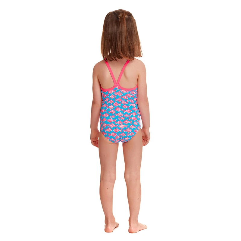 Funkita - Fancy Fish - Toddler Girls Printed One Piece 3 Funkita - Fancy Fish - Toddler Girls Printed One Piece - Image 3