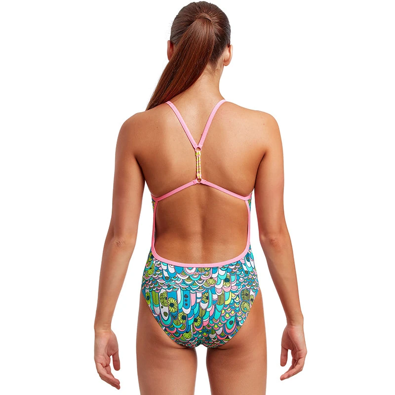Funkita - Feather Fairy - Girls Twisted One Piece 3 Funkita - Feather Fairy - Girls Twisted One Piece - Image 3