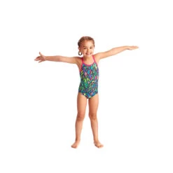 Funkita - Feather Fiesta - Toddlers Girls One Piece 11 Funkita - Feather Fiesta - Toddlers Girls One Piece -Swim and Beyond funkita feather fiesta toddlers girls one piece swimsuit 6