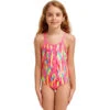 Funkita - Feather Flock - Toddler Girls Eco Printed One Piece