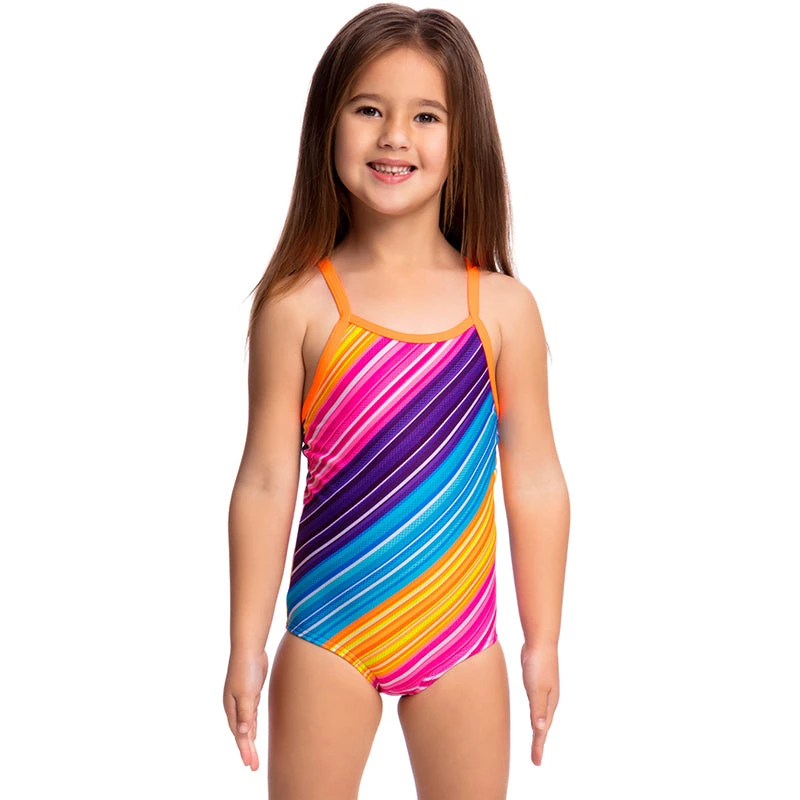Funkita - Fine Lines - Toddlers Girls One Piece 1 Funkita - Fine Lines - Toddlers Girls One Piece