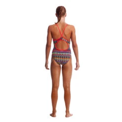 Funkita - Fire Tribe - Girls Diamond Back One Piece -Swim and Beyond funkita fire tribe girls diamond back one piece 2