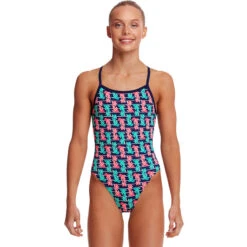 Funkita - Fish Taco - Girls Single Strap One Piece