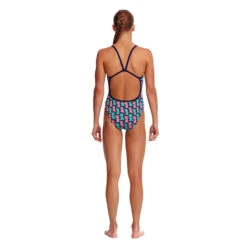 Funkita - Fish Taco - Girls Single Strap One Piece -Swim and Beyond funkita fish taco girls single strap one piece 3