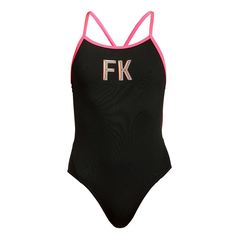 Funkita - FK Pink - Girls Twisted One Piece 2 Funkita - FK Pink - Girls Twisted One Piece - Image 2