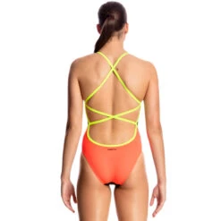 Funkita - Flame Thrower - Ladies Colour Block One Piece -Swim and Beyond funkita flame thrower colour block one piece 3