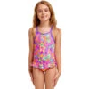 Funkita - Flower Bed - Toddler Girls Belted Frill One Piece