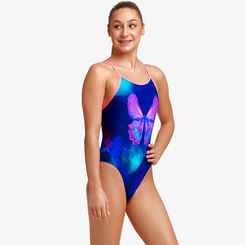 Funkita - Fly Baby - Girls Diamond Back One Piece 5 Funkita - Fly Baby - Girls Diamond Back One Piece - Image 5