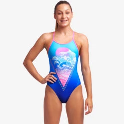Funkita - Flying Flipper - Girls Diamond Back One Piece 9 Funkita - Flying Flipper - Girls Diamond Back One Piece -Swim and Beyond funkita flying flipper girls diamond back one piece 5