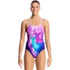 Funkita - Forest Fawn - Ladies Single Strap One Piece