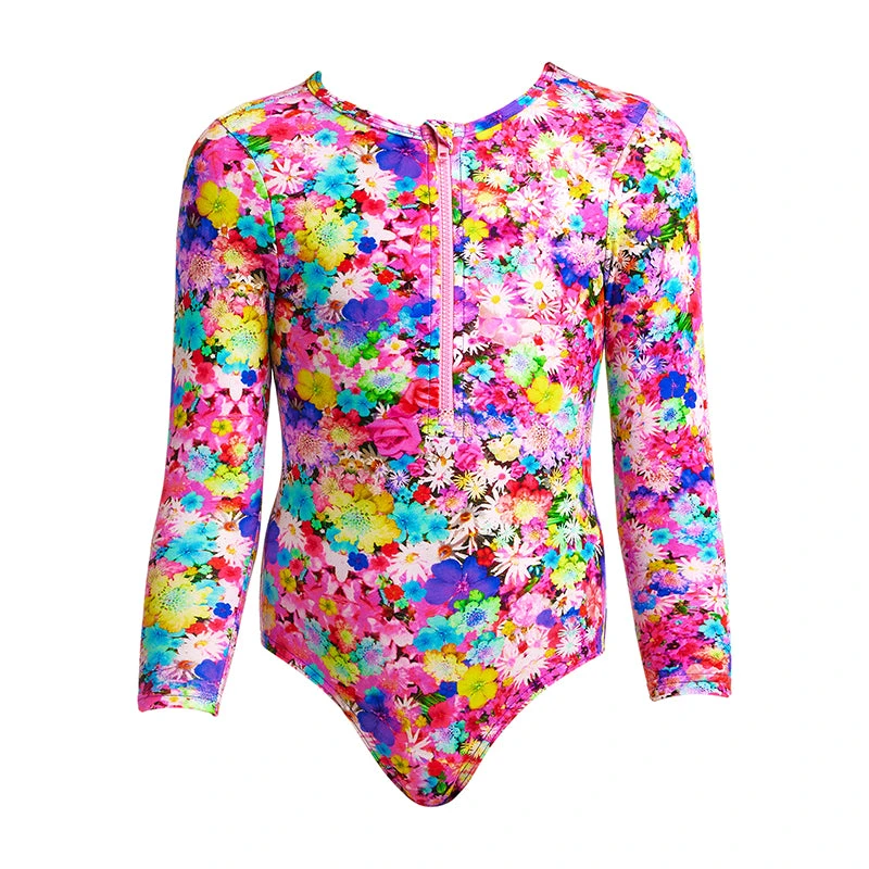 Funkita - Garden Party - Toddler Girls Sun Cover One Piece 2 Funkita - Garden Party - Toddler Girls Sun Cover One Piece - Image 2