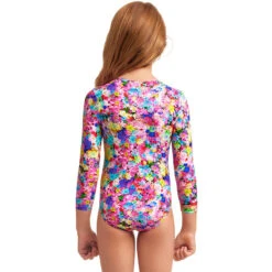 Funkita - Garden Party - Toddler Girls Sun Cover One Piece 6 Funkita - Garden Party - Toddler Girls Sun Cover One Piece -Swim and Beyond funkita garden party toddler girls sun cover one piece 3