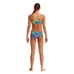Funkita - Gettin Jiggy - Girls Racerback Two Piece -Swim and Beyond funkita gettin jiggy girls racerback two piece 3