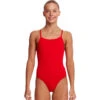 Funkita - Still Red - Girls Diamond Back One Piece