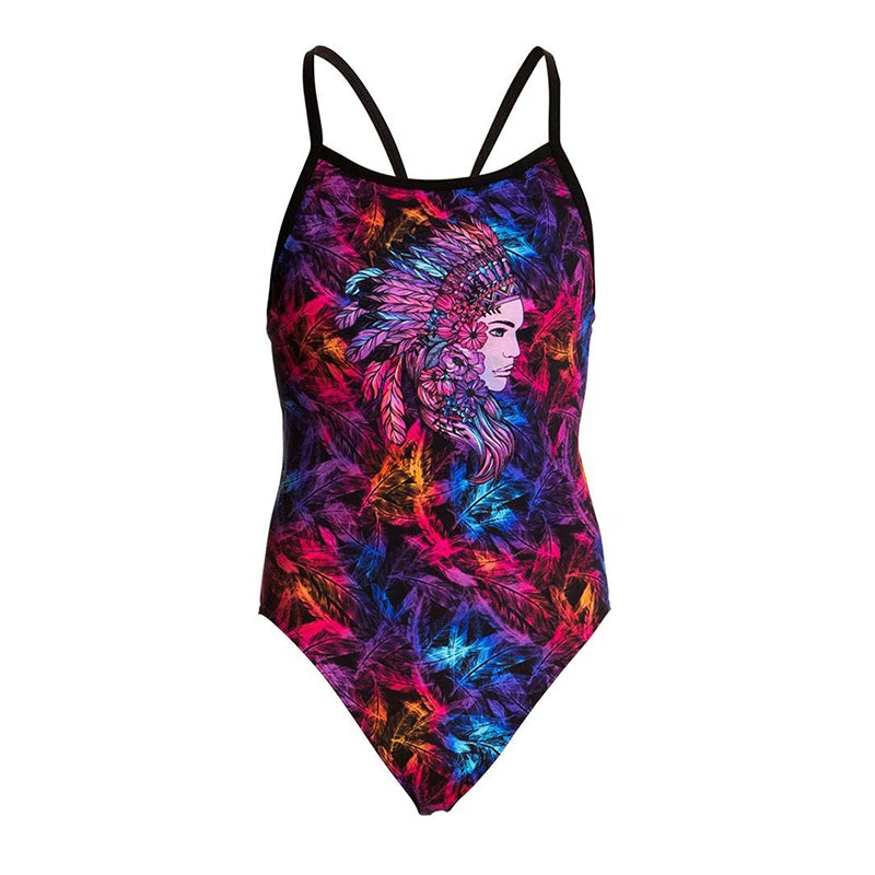 Funkita - Warrior Princess - Girls Single Strap One Piece 2 Funkita - Warrior Princess - Girls Single Strap One Piece - Image 2