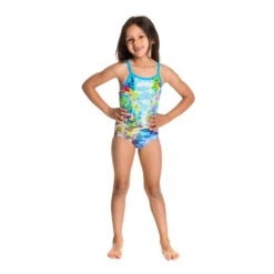 Funkita - Meadow Love - Toddler Girls One Piece -Swim and Beyond funkita girls toddler swimwear meadow love one piece 4