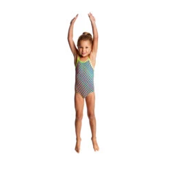 Funkita - Glitter Girl - Toddlers Girls One Piece -Swim and Beyond funkita glitter girl toddlers girls one piece swimsuit 4