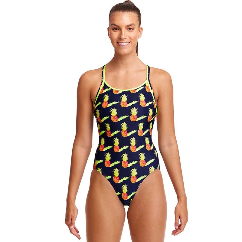 Funkita - Golden Circle - Ladies Diamond Back One Piece 1 Funkita - Golden Circle - Ladies Diamond Back One Piece