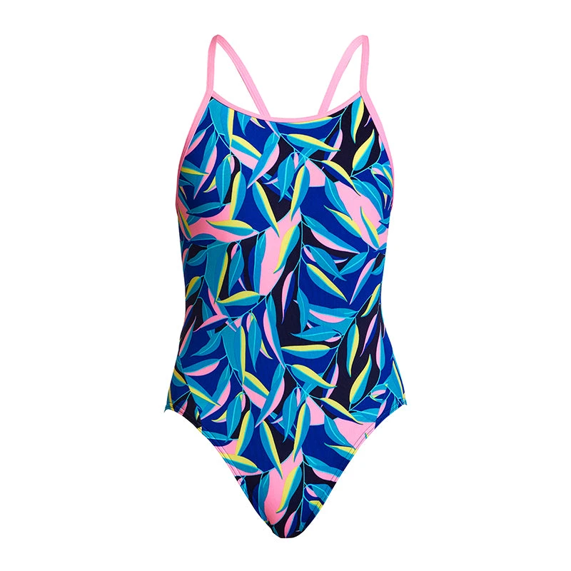 Funkita - Gum Nuts - Girls Diamond Back One Piece 2 Funkita - Gum Nuts - Girls Diamond Back One Piece - Image 2
