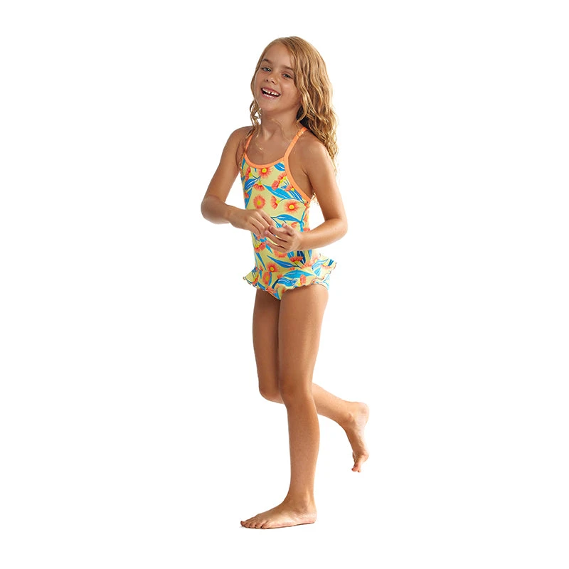 Funkita - Gummy Bear - Toddler Girls Belted Frill One Piece 4 Funkita - Gummy Bear - Toddler Girls Belted Frill One Piece - Image 4