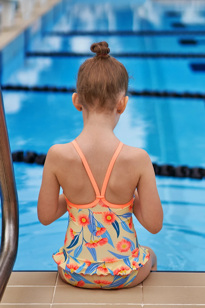 Funkita - Gummy Bear - Toddler Girls Belted Frill One Piece 6 Funkita - Gummy Bear - Toddler Girls Belted Frill One Piece - Image 6
