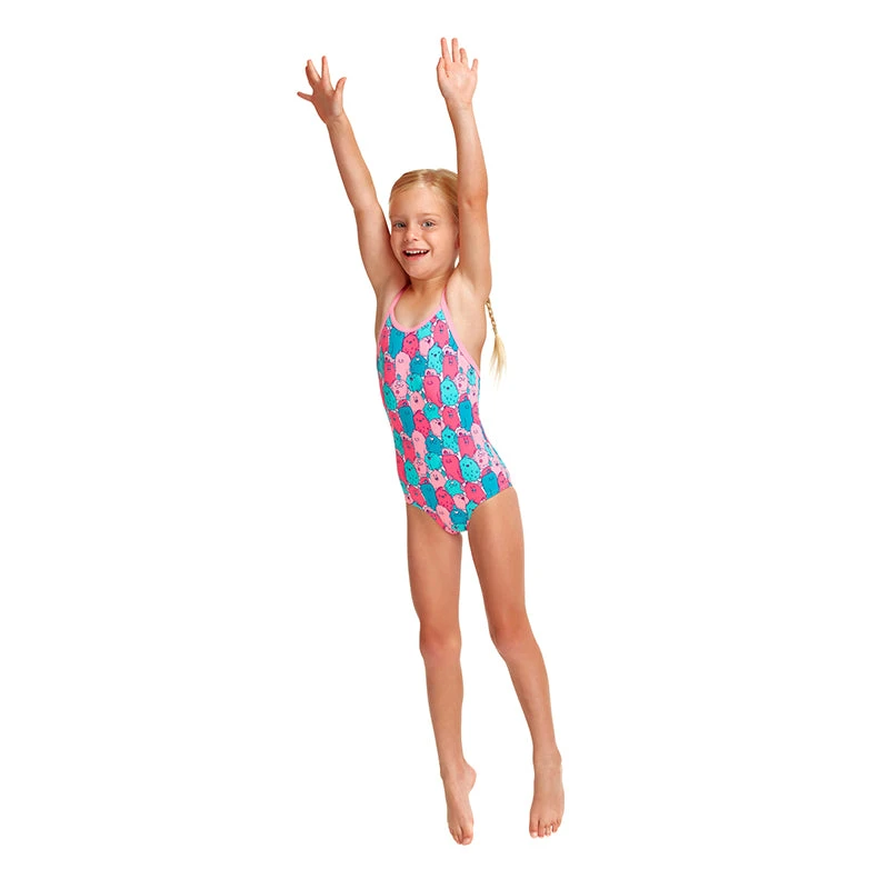 Funkita - Happy Blobs - Toddler Girls Printed One Piece 4 Funkita - Happy Blobs - Toddler Girls Printed One Piece - Image 4
