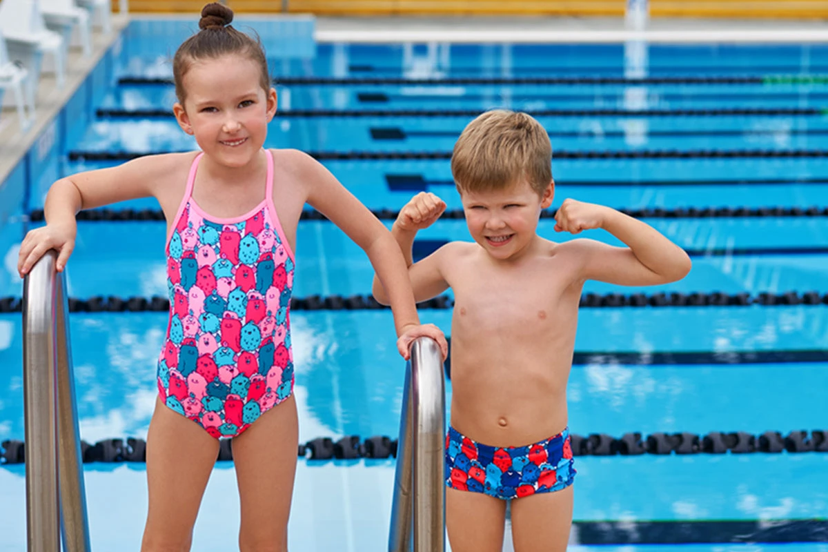 Funkita - Happy Blobs - Toddler Girls Printed One Piece 8 Funkita - Happy Blobs - Toddler Girls Printed One Piece - Image 8