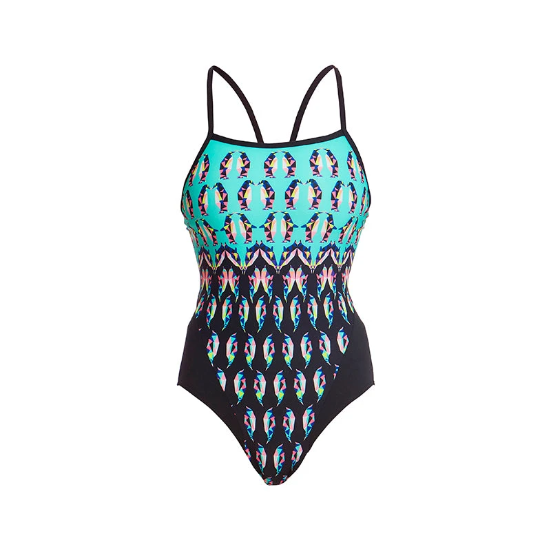 Funkita - Happy Feet - Ladies Single Strap One Piece 2 Funkita - Happy Feet - Ladies Single Strap One Piece - Image 2